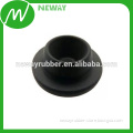 ROHS Approved Custom Design Black Rubber Cap 20mm